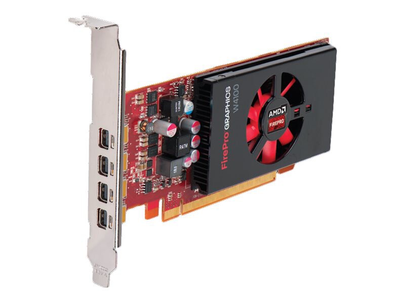 AMD FirePro W4100 - graphics card - FirePro W4100 - 2 GB