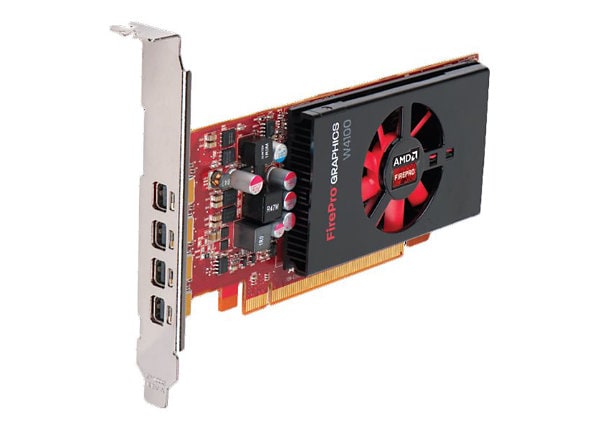 AMD FirePro W4100 graphics card - FirePro W4100 - 2 GB