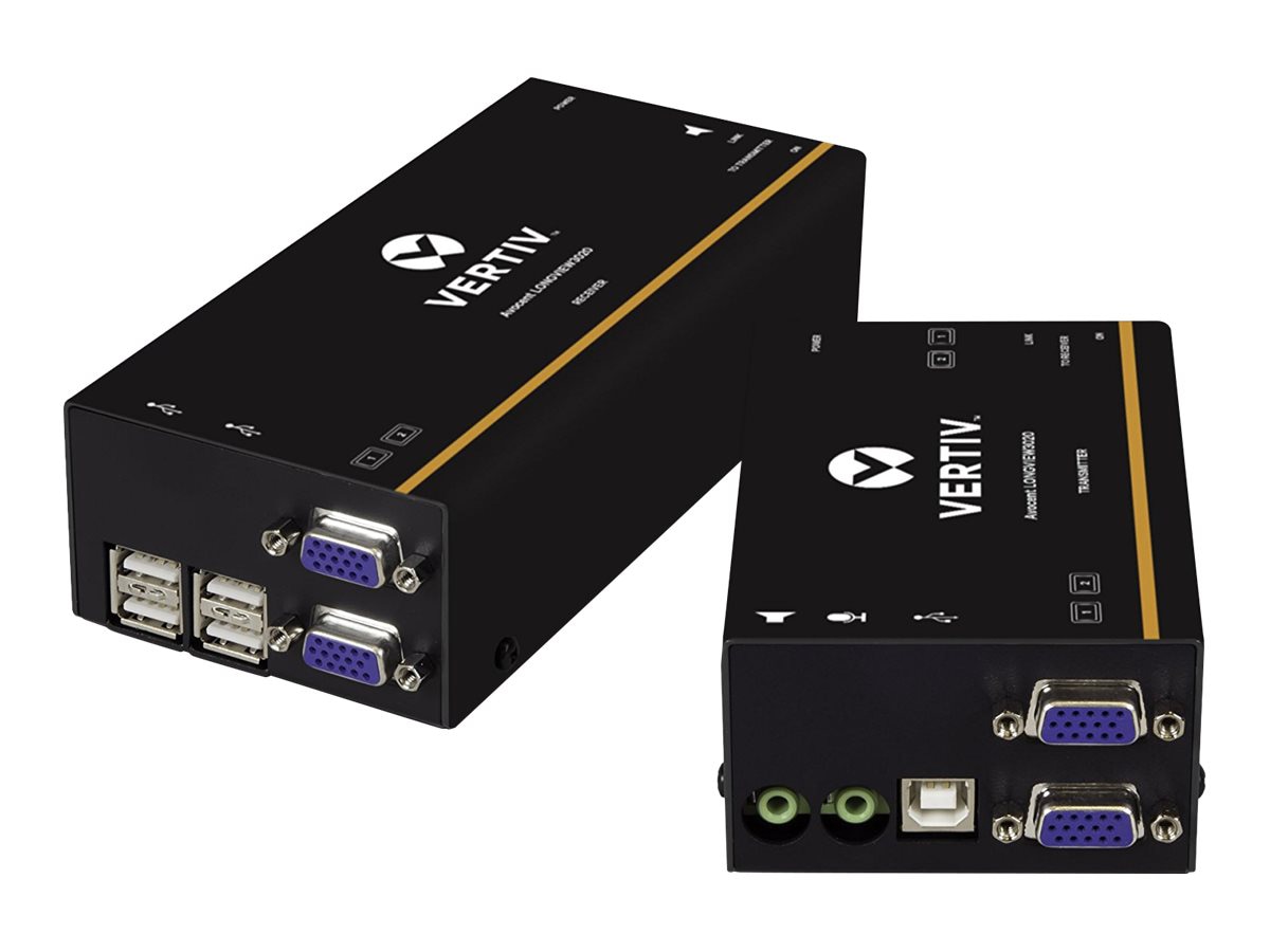 Avocent LongView 3000 Series - KVM / audio / USB extender