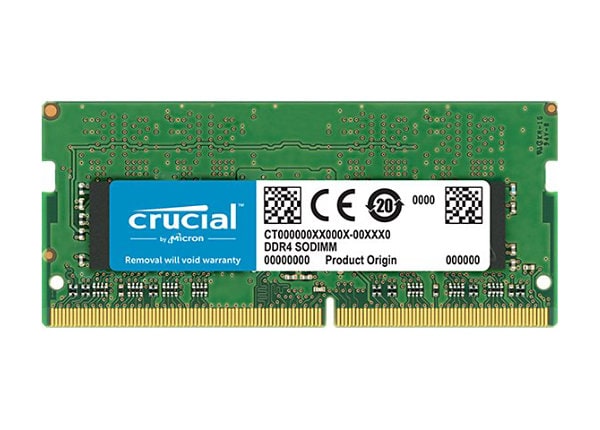 Uden tvivl har Mægtig Crucial - DDR4 - module - 16 GB - SO-DIMM 260-pin - 2400 MHz / PC4-19200 -  unbuffered - CT16G4SFD824A - Laptop Memory - CDW.com