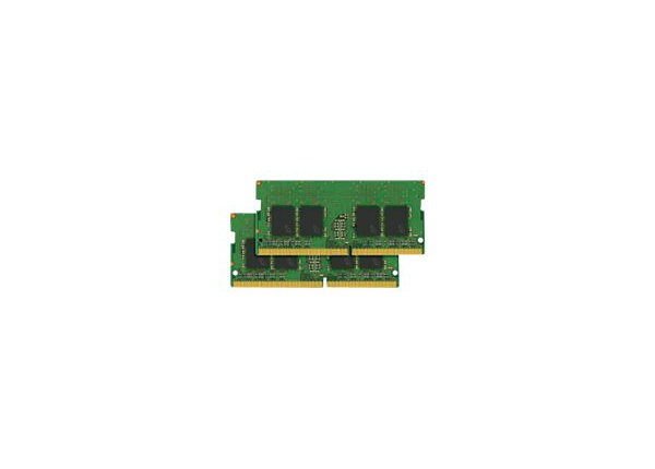 Crucial - DDR4 - 16 GB: 2 x 8 GB - SO-DIMM 260-pin