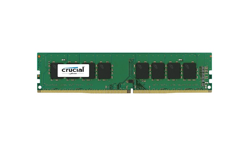 Crucial - DDR4 - module - 4 GB - DIMM 288-pin - 2400 MHz / PC4-19200 - unbuffered