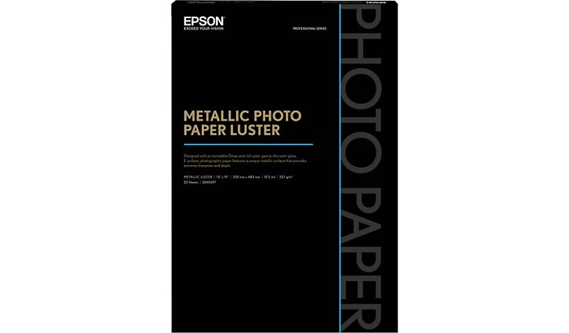 Epson Metallic - photo paper - 25 sheet(s) - 13 in x 19 in