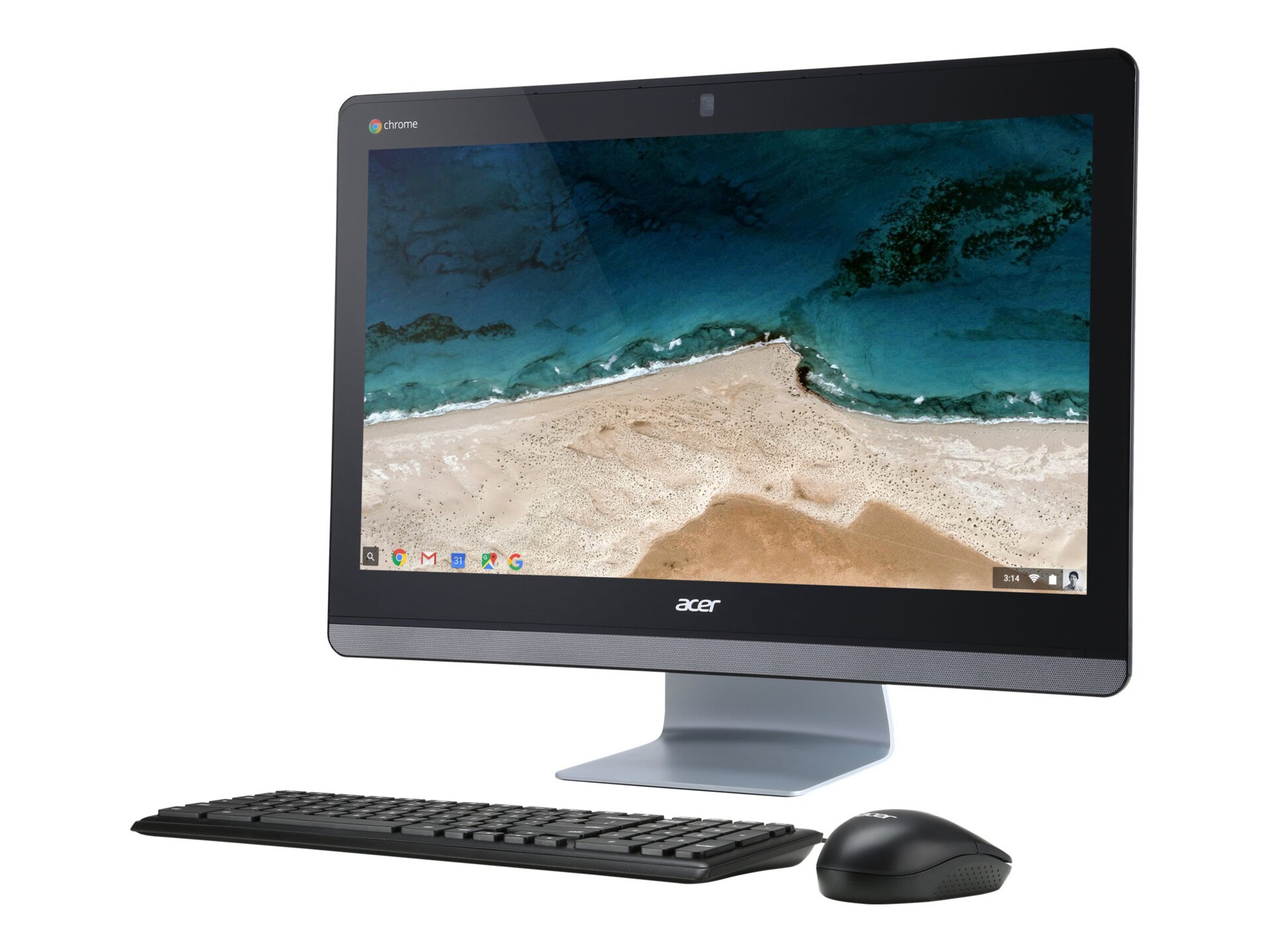 Acer Chromebase for Meetings CA24V_Wtb3215U - Celeron 3215U 1.7 GHz - 4 GB - 16 GB - LED 23.8"