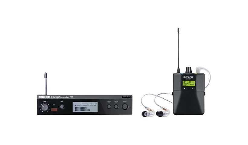 Shure PSM 300 Personal Monitor System P3TRA215CL - wireless audio delivery system