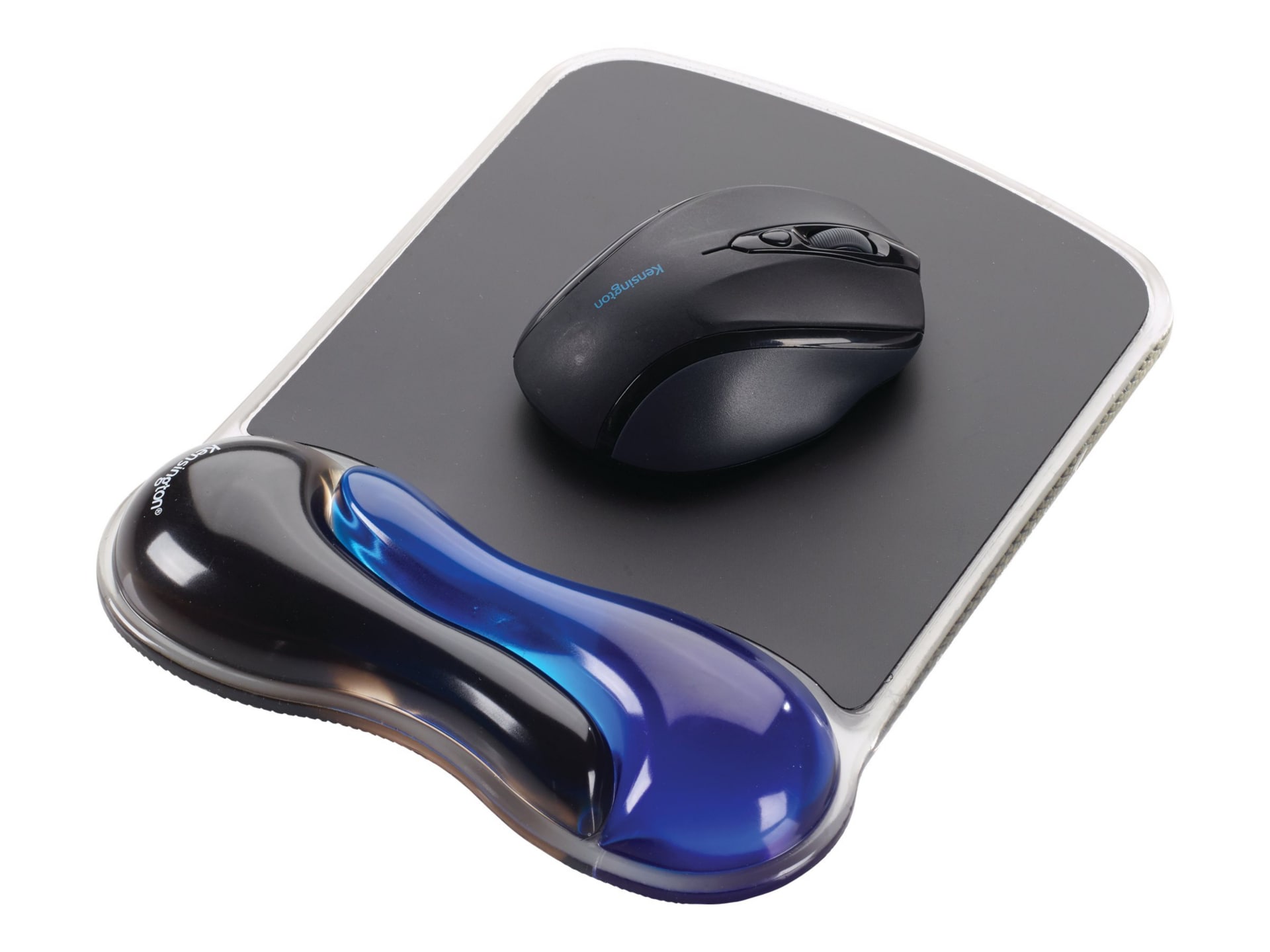 Kensington Duo Gel Mouse Pad - mouse pad with wrist pillow