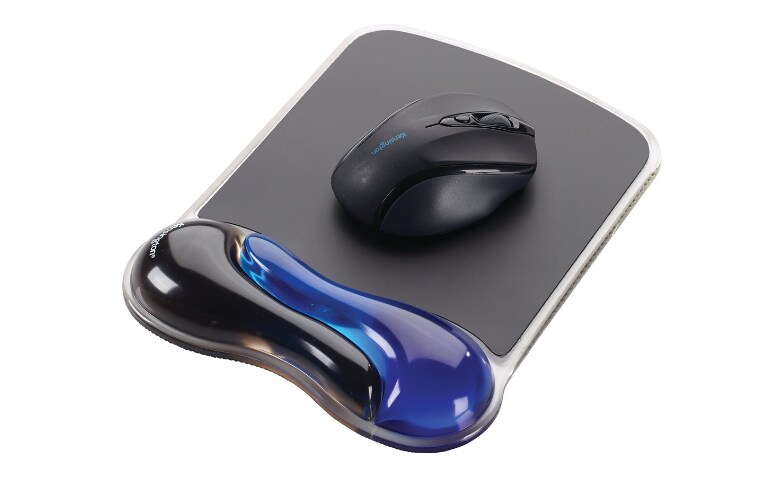 Kensington Duo Gel Mouse Pad - mouse pad with wrist pillow