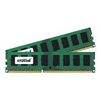 Crucial - DDR3L - kit - 8 GB: 2 x 4 GB - DIMM 240-pin - 1600 MHz / PC3-1280