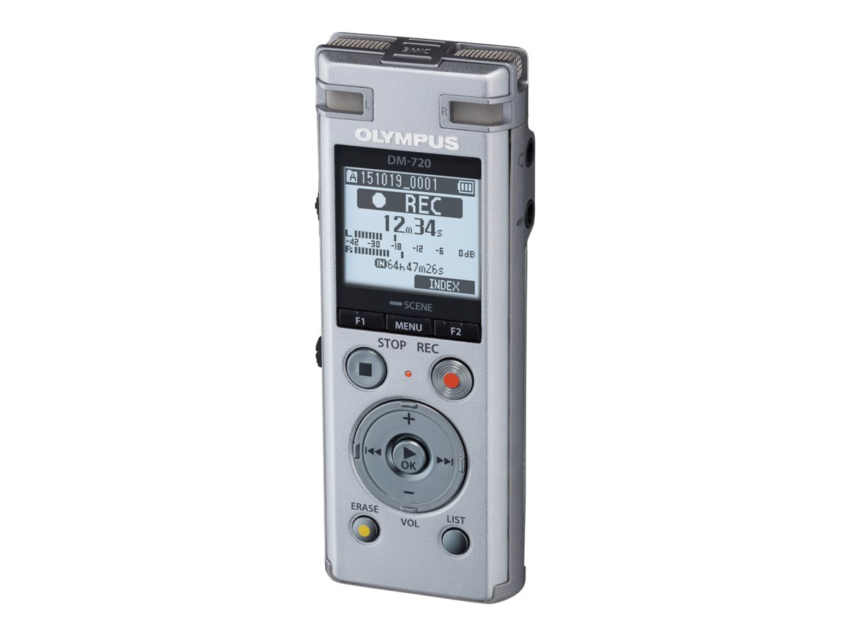 Almachtig kolonie De stad Olympus DM-720 - voice recorder - V414111SU000 - Amplifiers & Voice  Recorders - CDW.com