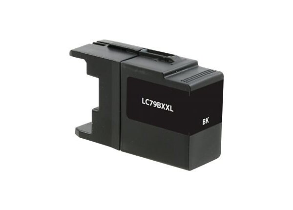 Clover Remanufactured Ink for Brother LC79BK, Black, 2,400 page yield