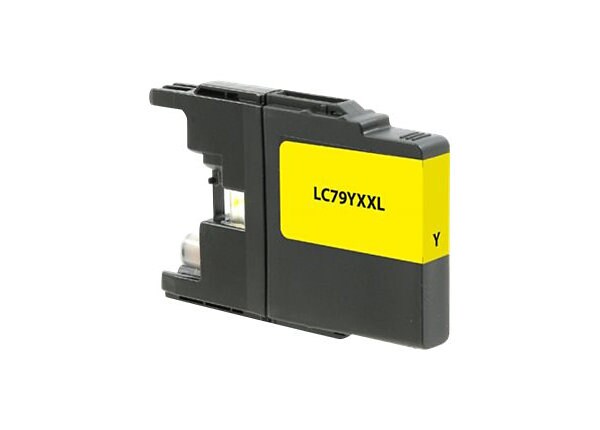 Clover Remanufactured Ink for Brother LC79Y, Yellow, 1,200 page yield