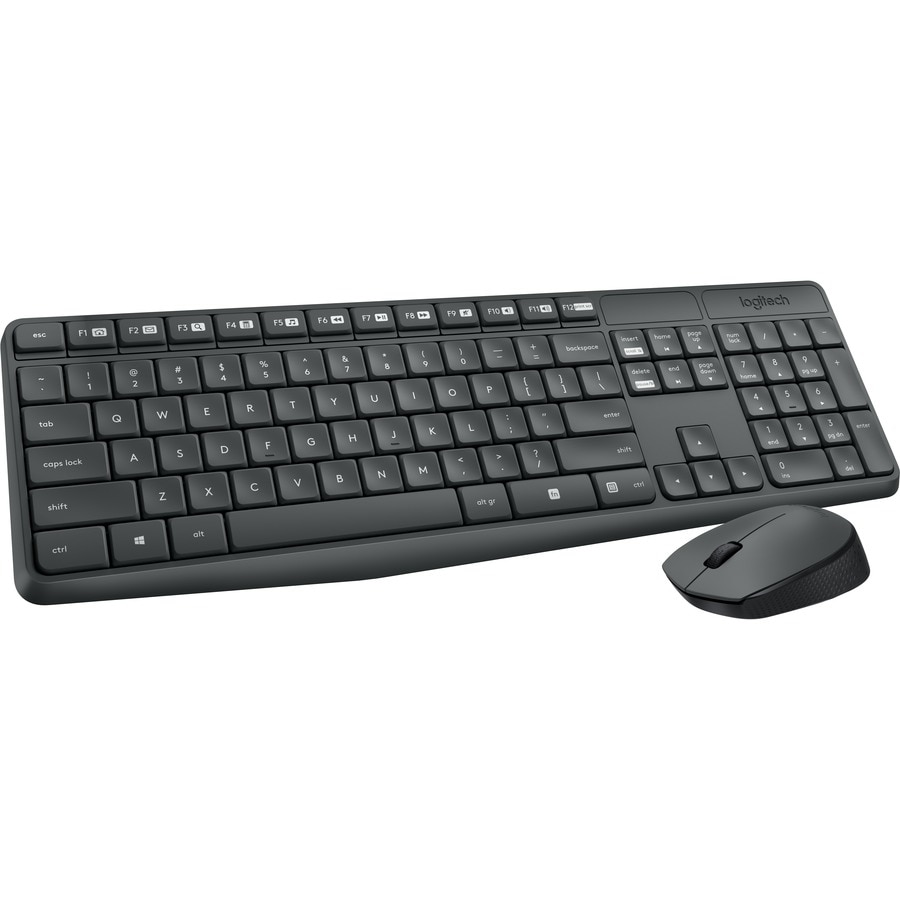 Havbrasme Utrolig Malawi Logitech MK235 - keyboard and mouse set - 920-007897 - Keyboard & Mouse  Bundles - CDW.com