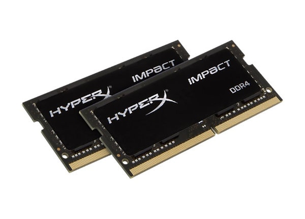 HyperX Impact - DDR4 - 32 GB: 2 x 16 GB - SO-DIMM 260-pin - unbuffered