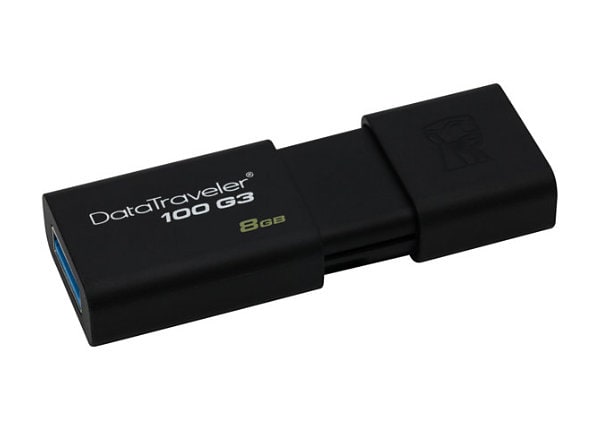 Kingston DataTraveler 100 G3 - USB flash drive - 8 GB