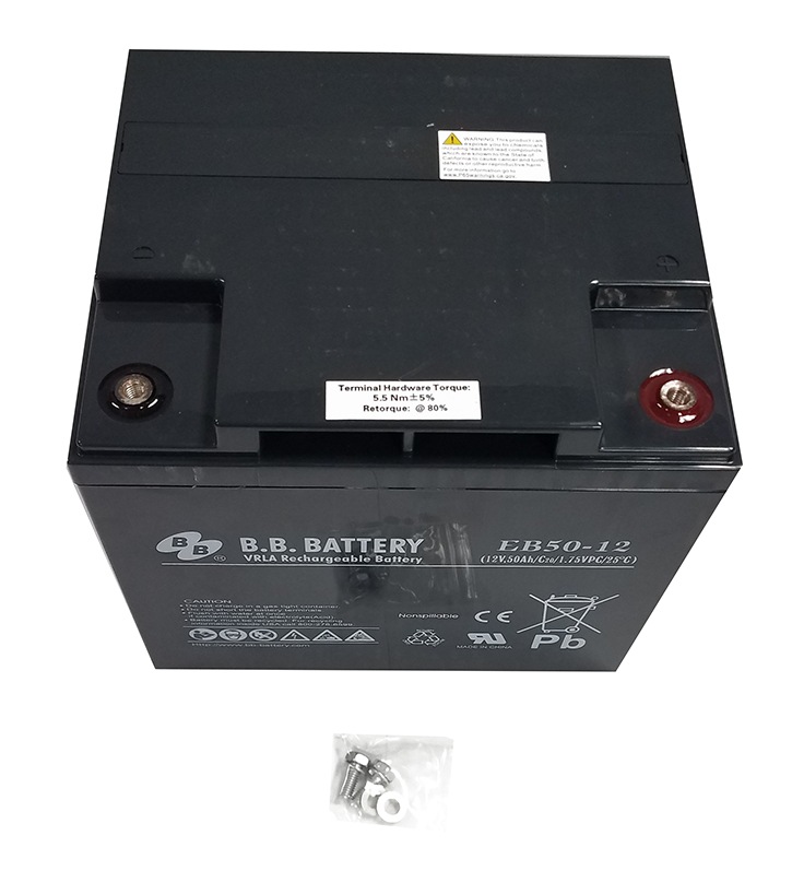 Capsa Healthcare EB50-12 (K) 12V 50mAh Battery for Avalo Medication Cart