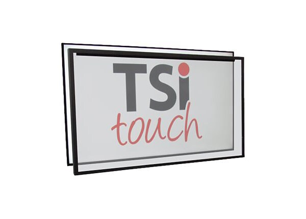 TSItouch - touch overlay - black powder coat