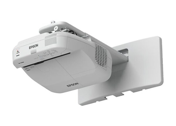Epson BrightLink Pro 1430Wi LCD projector - with Epson 100" All-in-one White Board
