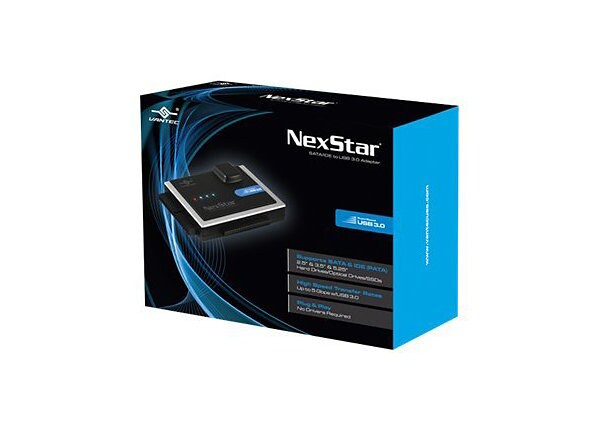 Vantec NexStar CB-ISATAU3 - storage controller - USB 3.0 - ATA, SATA