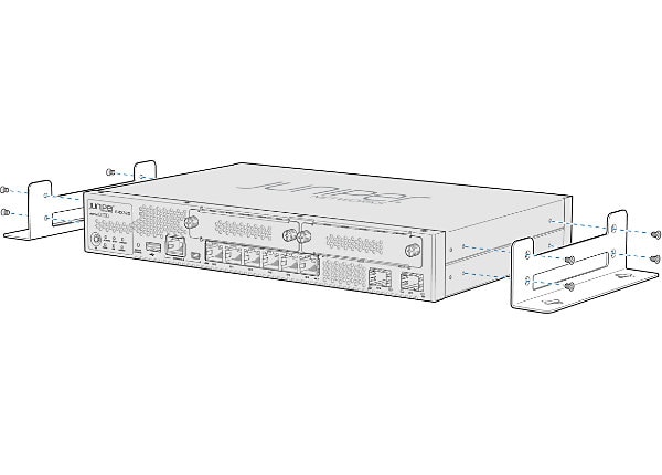 Juniper Networks network device wall mount kit