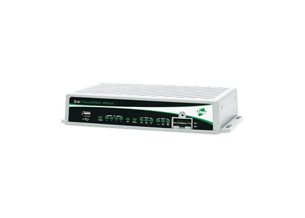 Digi TransPort WR44 R - wireless router - WWAN - 802.11b/g/n - desktop