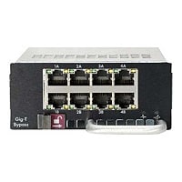 Trend Micro TippingPoint Bypass I/O Module 4-Segment Gig-T - expansion module - Gigabit Ethernet x 8