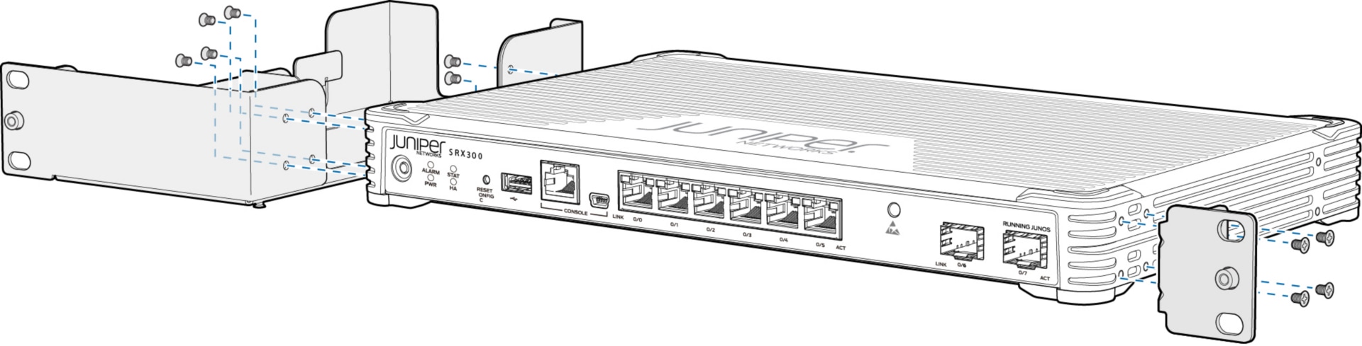 Juniper Networks Rack Mounting Kit