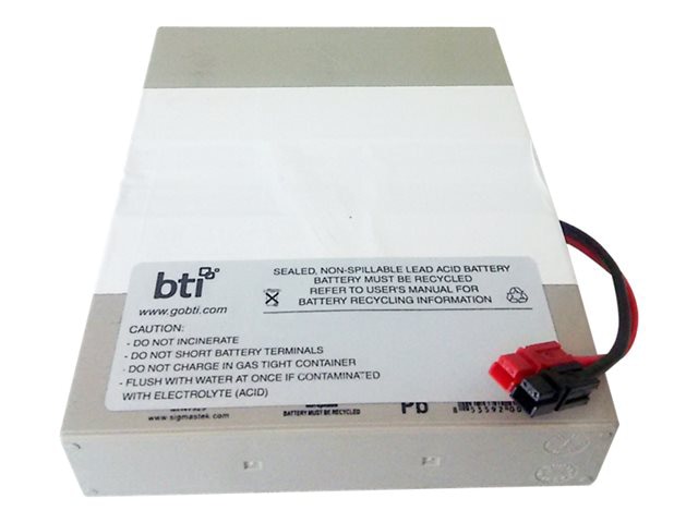 BTI RBC62-1U-BTI SEALED LEAD ACID BATTERY FOR EATON TRIPP LITE SMART500RT1U