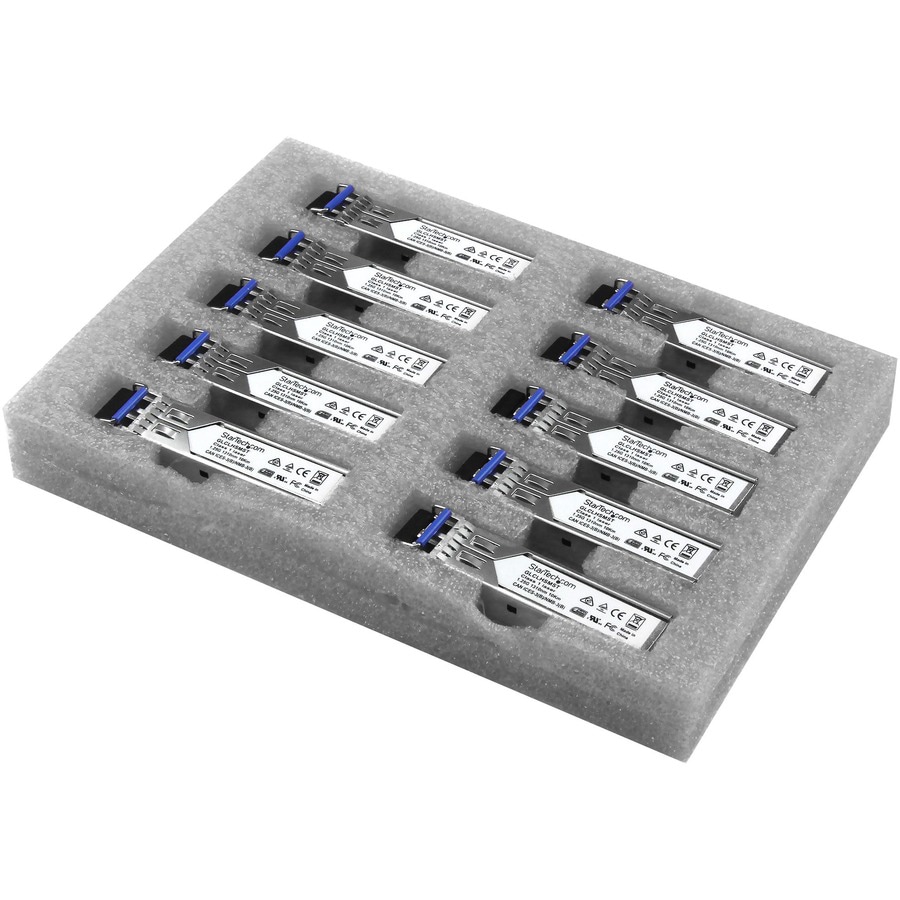 StarTech.com Cisco GLC-LH-SM Compatible SFP Module 10 Pack - 1000BASE-LX/LH