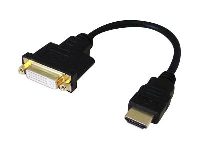 Link 8 HDMI (M) to DVI-D (F) Video Adapter - H-DVI-TM - Monitor Cables &  Adapters 