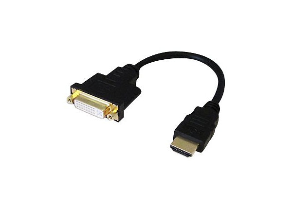 Link 8 HDMI (M) to DVI-D (F) Video Adapter - H-DVI-TM - Monitor Cables &  Adapters 