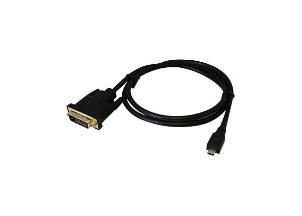 Total Micro 3.3' Micro HDMI (M) to DVI-D (M) Video Cable Adapter