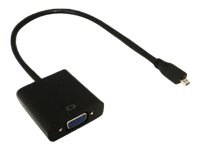 Total Micro 10" Micro HDMI (M) to VGA (F) Video Adapter