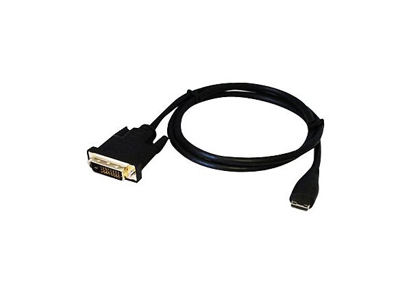 Total Micro 3.3' Mini HDMI (M) to DVI-D (M) Video Cable Adapter