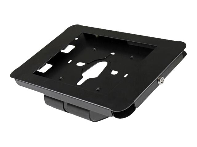 StarTech.com Secure Tablet Enclosure Stand- Lockable Anti Theft Steel Desk or Wall Mount for 9.7" iPad / Tablet - VESA