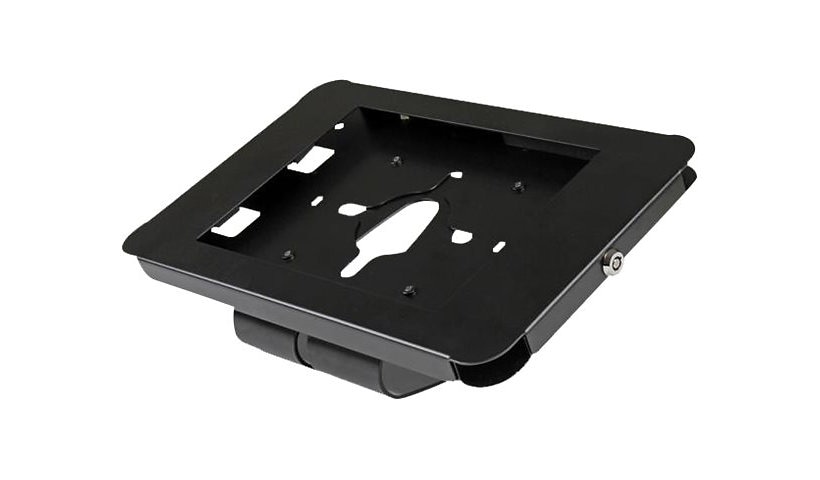 StarTech.com Secure Tablet Enclosure Stand- Lockable Anti Theft Steel Desk or Wall Mount for 9.7" iPad / Tablet - VESA