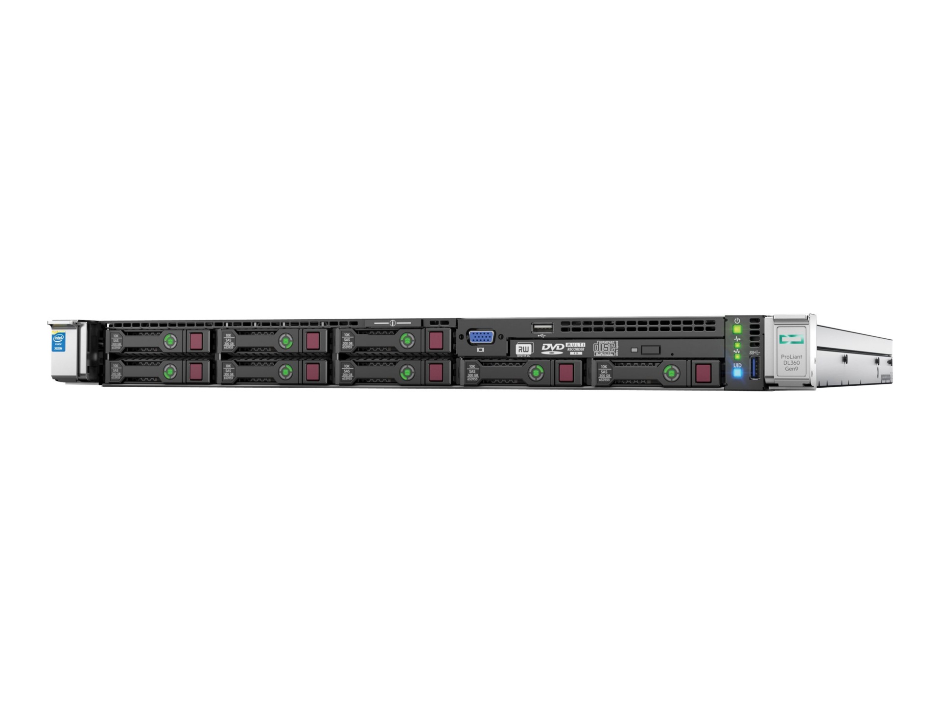 HPE ProLiant DL360 Gen9 - rack-mountable - Xeon E5-2620V4 2.1 GHz - 16 GB