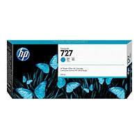HP 727 - High Capacity - cyan - original - DesignJet - ink cartridge