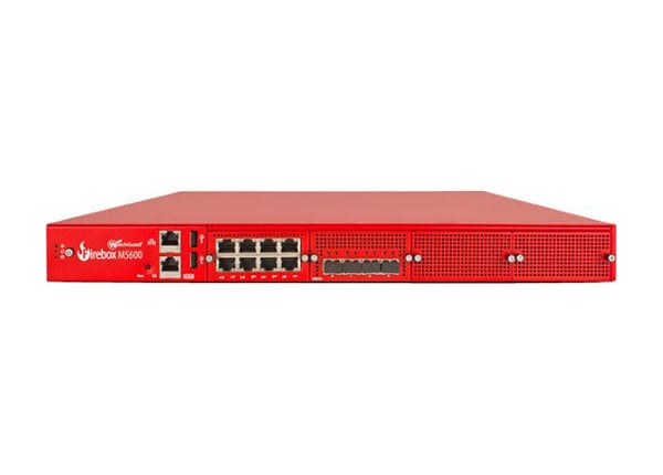 WatchGuard Firebox M5600 - security appliance - with 3 years Basic Security Suite