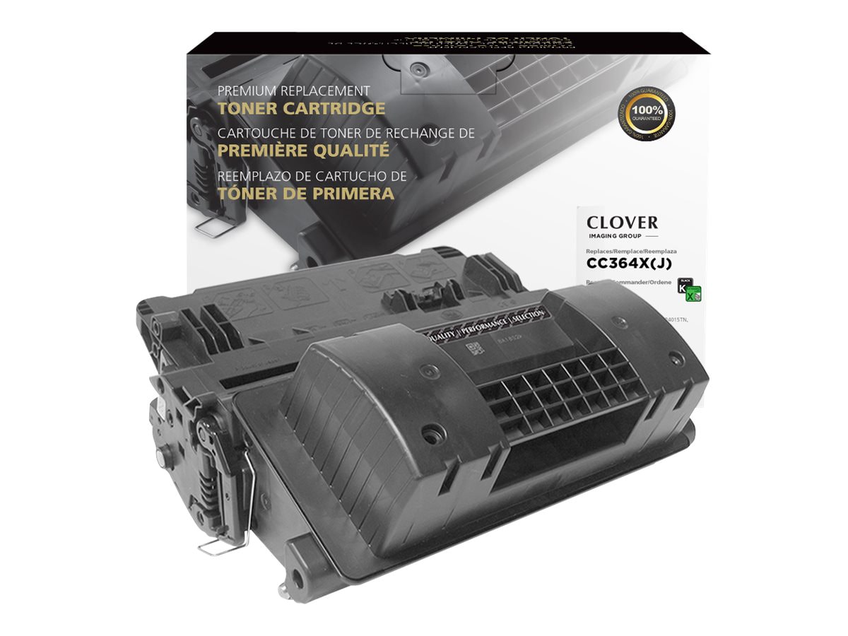 Clover Reman. Toner for HP CC364X-J, Extra HY, Black, 33,000 page yield