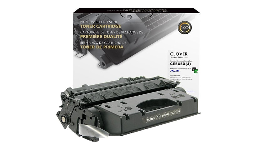 Clover Imaging Group - Extended Yield - black - compatible - toner cartridge (alternative for: HP 05A, HP 05L, HP 05X,