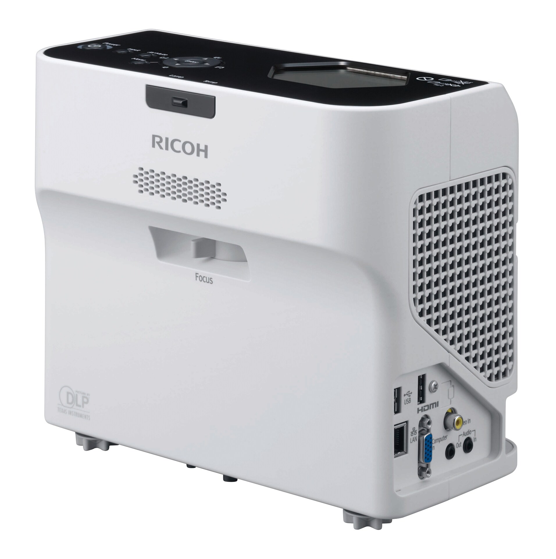 Ricoh 3500lm WXGA Std Wired & Wireless Network Ultra Short Throw Projector