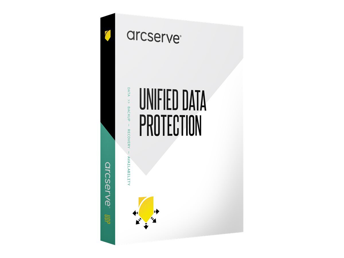 Thumbnail 2 of 2 for Arcserve UDP Standard Edition (v. 6) - Enterprise Maintenance Renewal (1 year) - 1 socket