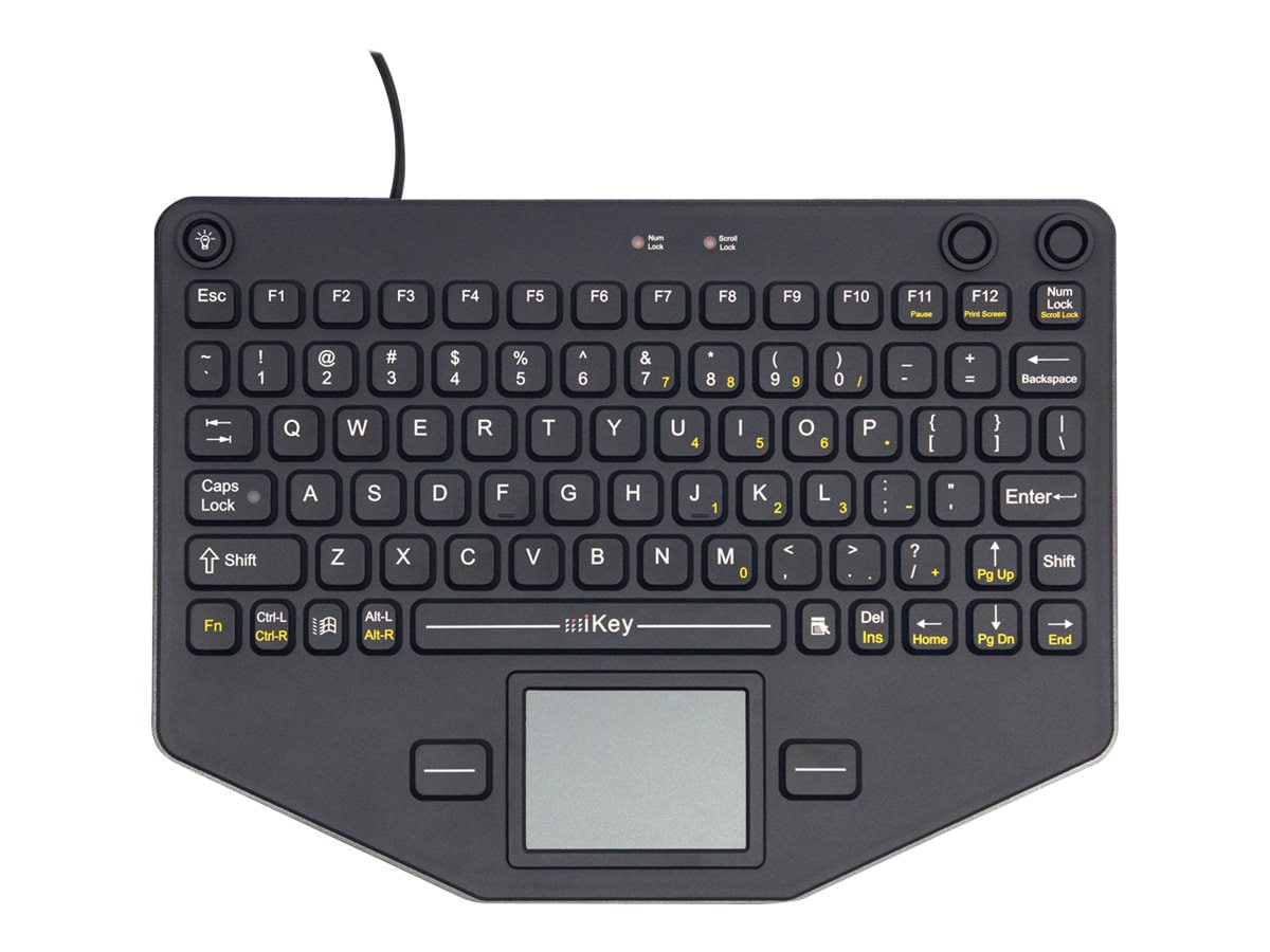 iKey SL-80-TP - keyboard - with touchpad