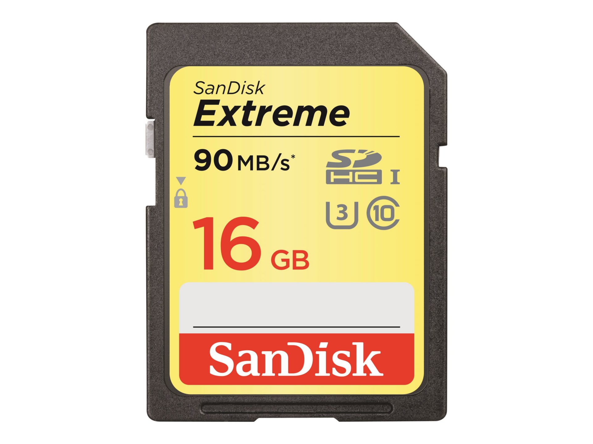 SanDisk Extreme - flash memory card - 16 GB - SDHC UHS-I