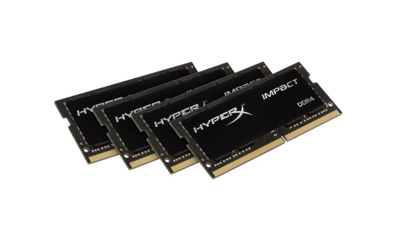 Hyperx Impact Ddr4 64 Gb 4 X 16 Gb So Dimm 260 Pin Unbuffered Hx424s15ibk4 64 Computer Components Cdw Com