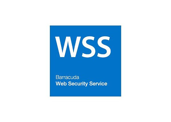 Barracuda Web Security Service - subscription license (1 year) - 1 appliance