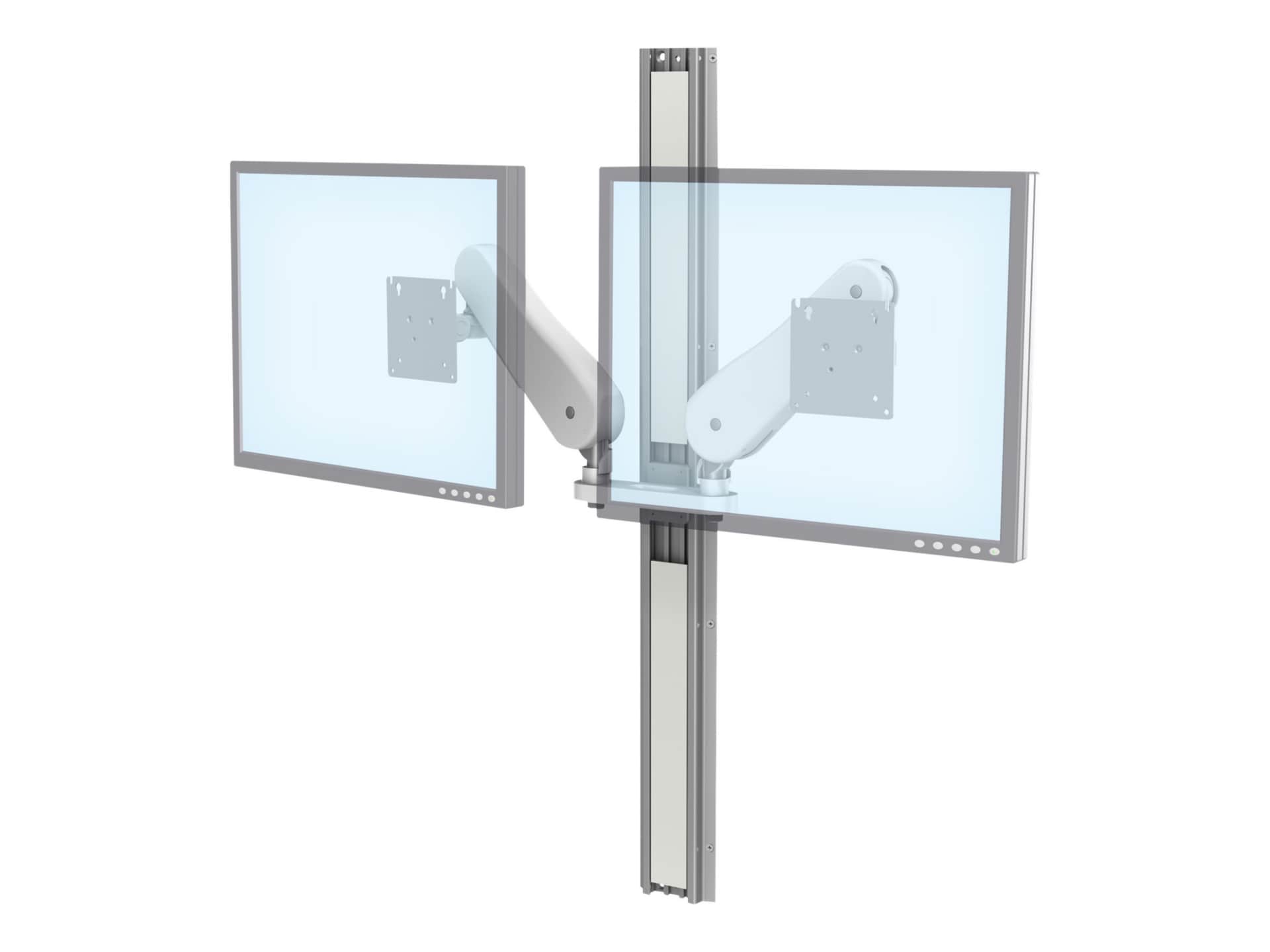 GCX VHM 25 mounting component - Tilt & Swivel - for 2 LCD displays