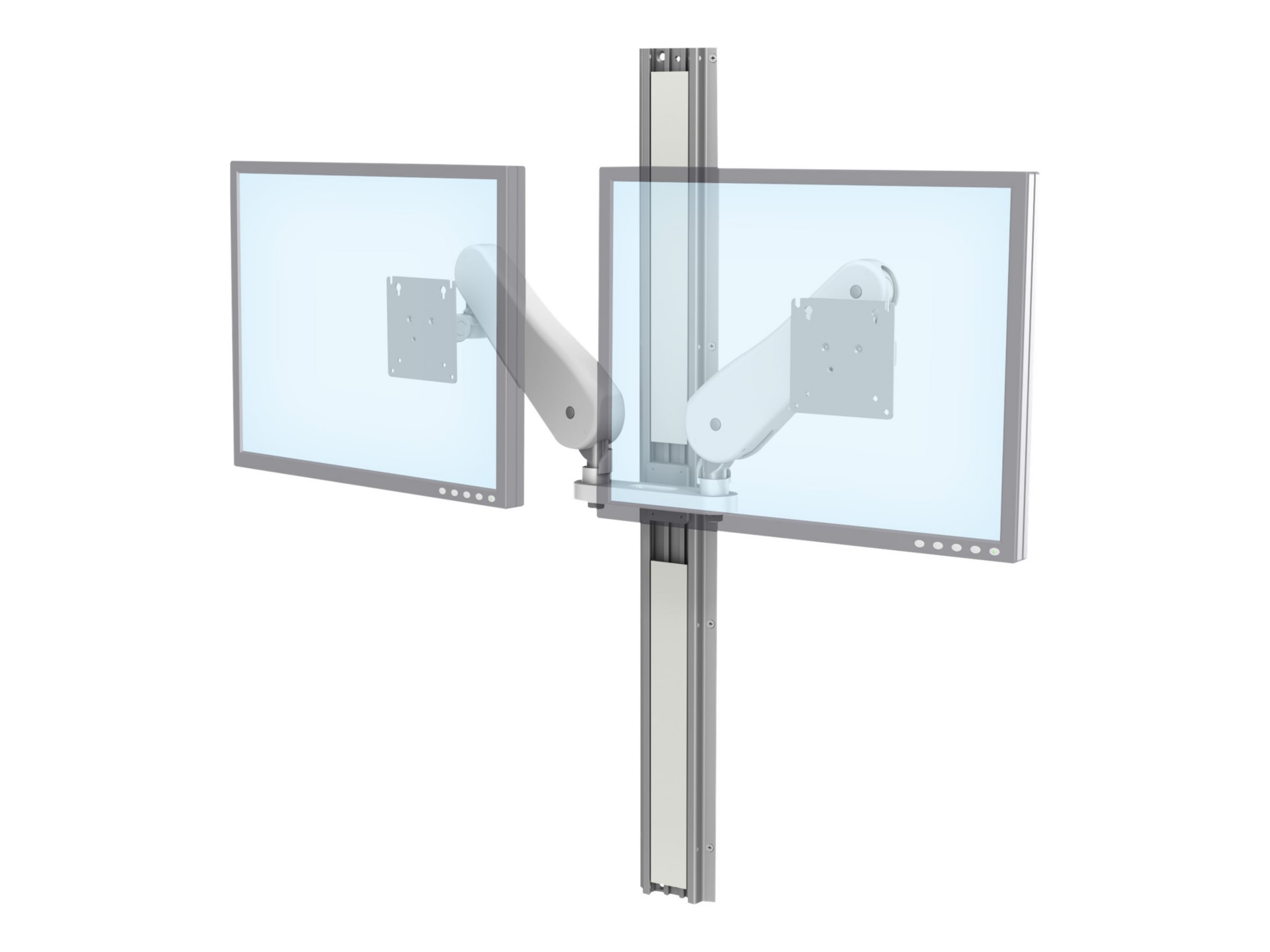 GCX VHM 25 mounting component - Tilt & Swivel - for 2 LCD displays