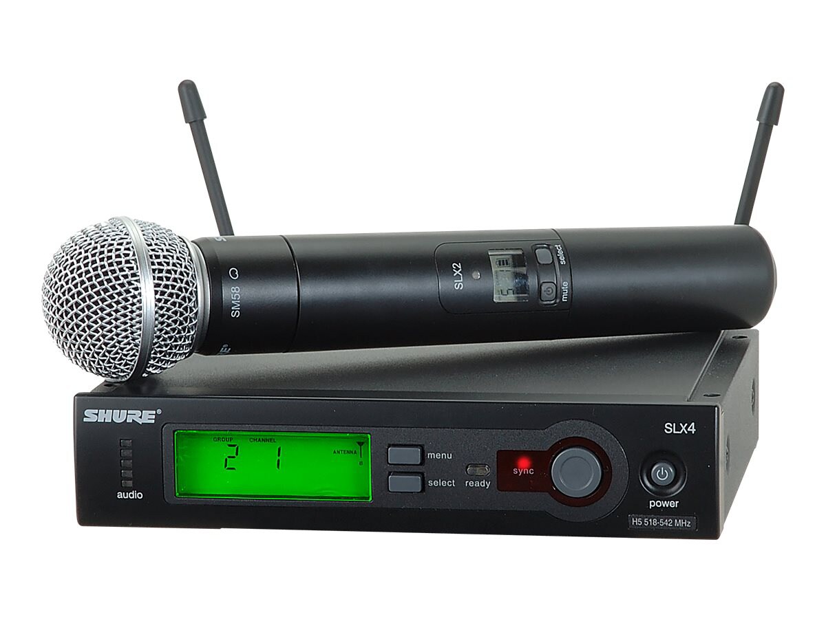 Shure SLX24/SM58 - wireless microphone system