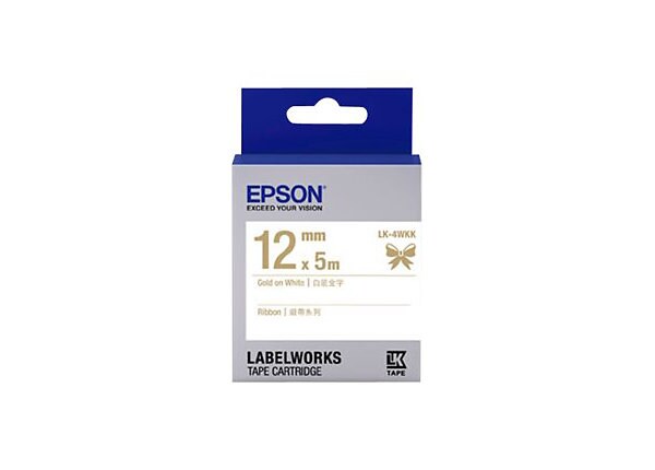 Epson LabelWorks LK-4WKK - label tape - 1 roll(s)